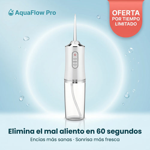 AquaFlow Pro - Oferta por tiempo limitado, elimina el mal aliento en 60 segundos