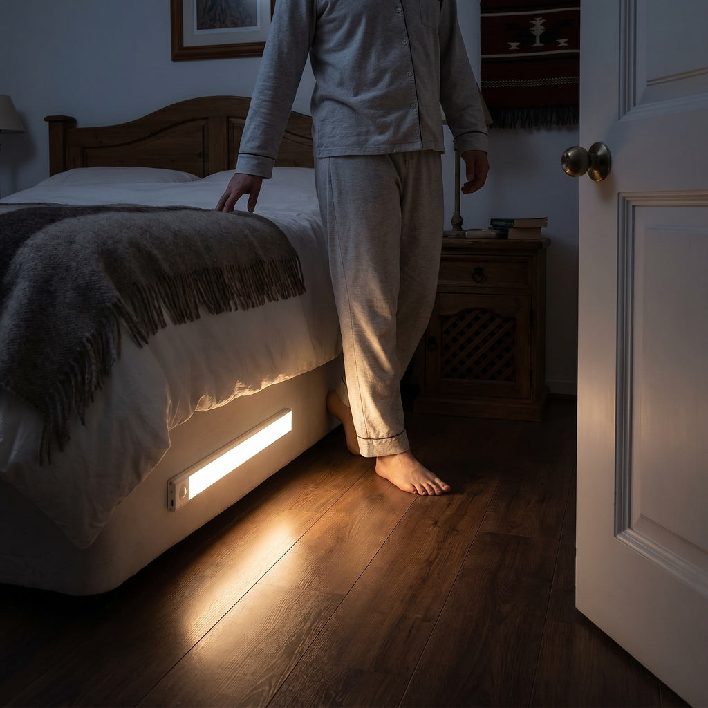 Luz Halo para levantarse de noche sin tropezar