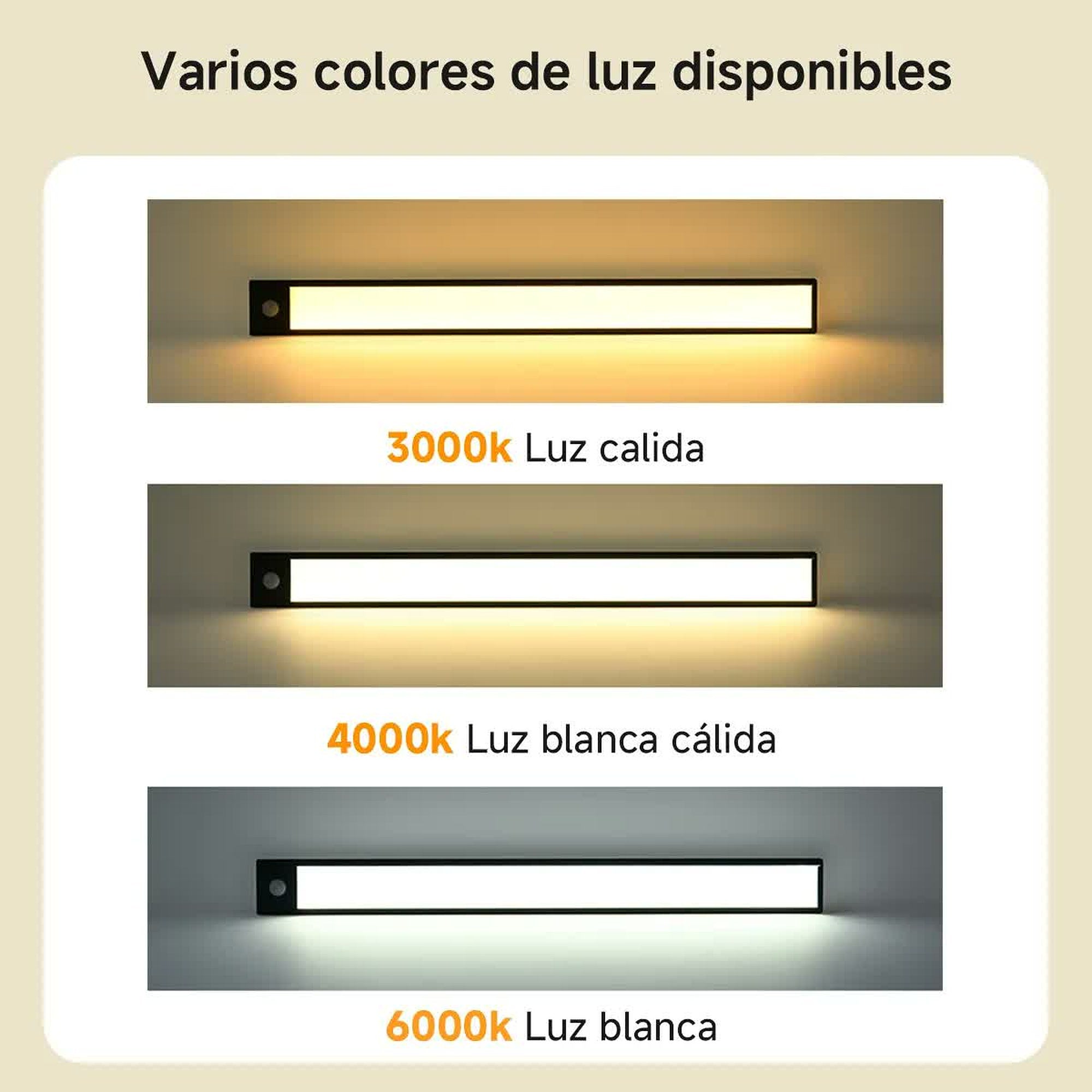 Temperaturas de luz Halo